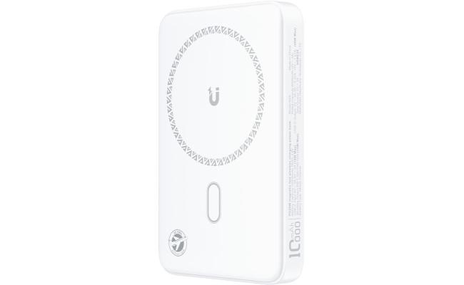 ACEFAST M26 10000mAh 20W Magnetic Wireless Charging Power Bank Fast Charging For iPhone 16/15 USB C PD20W Extra Battery Travel - White